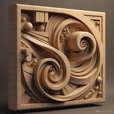 Patterns and decorations stl formula 2 3d model